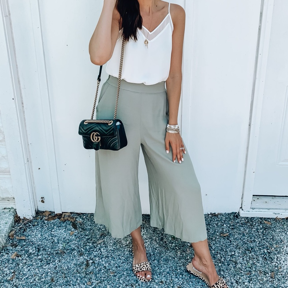 NWOT Leith Easy Cropped Pants